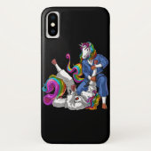 Jiu-Jitsu Unicorns Case-Mate iPhone Hülle (Rückseite)