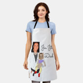 Jiu Jitsu Vater Benutzerdefinierte Foto und handge Schürze (Getragen)