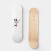 Jiu Jitsu Vater Benutzerdefinierte Foto und handge Skateboard (Vorderseite)