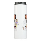 Jiu Jitsu Vater Benutzerdefinierte Foto und handge Thermosbecher (Rückseite)