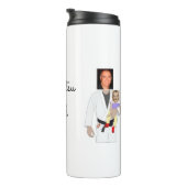 Jiu Jitsu Vater Benutzerdefinierte Foto und handge Thermosbecher (Nach rechts gedreht)
