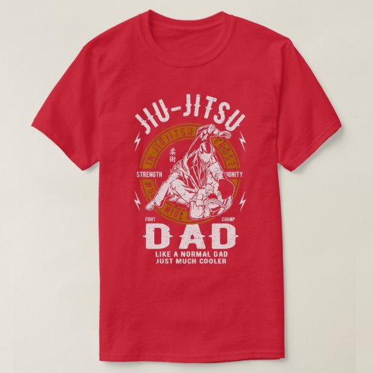 Jiu Jitsu Vater Funny Jiu Jitsu T-Shirt (Design vorne)