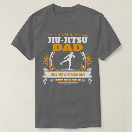 Jiu Jitsu Vater Weihnachtsgeschenk oder Geburtstag T-Shirt (Design vorne)