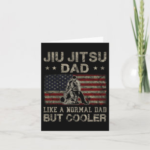 Jiu Jitsu Vater wie ein normaler Vater, aber Coole Karte