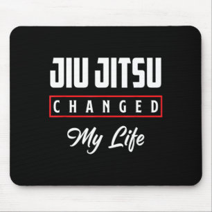 Jiu Jitsu veränderte das Leben Motivations-Märtyre Mousepad