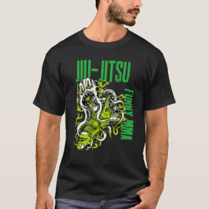 Jiu Jitsu Weltraummonster, Raketenschiff, Grapple, T-Shirt