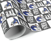 Jiu Jitsu Wrapping Paper Geschenkpapier (Rolleneckpunkt)