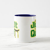 Jiu-Jitsu Zweifarbige Tasse (Mittel)