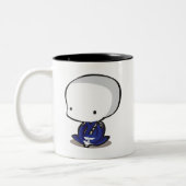 Jiu Jitsu Zweifarbige Tasse (Links)