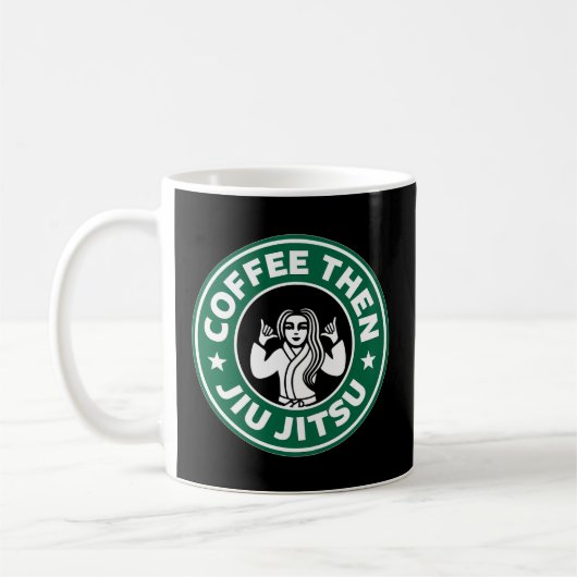 Jiu Jitsus Coffee Bjj Mixed Martial Arts Jujitsu Kaffeetasse (Links)