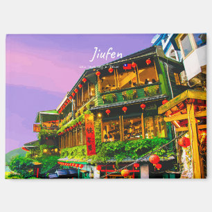 Jiufen, Taiwan - Antikes Teehaus Magnet