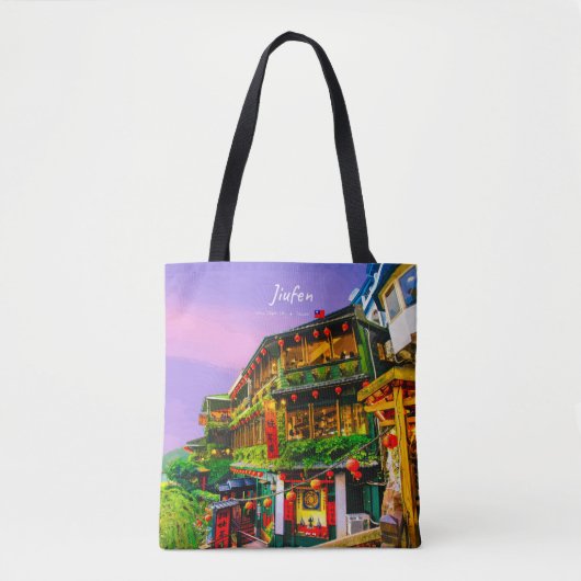 Jiufen, Taiwan - Antikes Teehaus Tasche (Vorderseite)