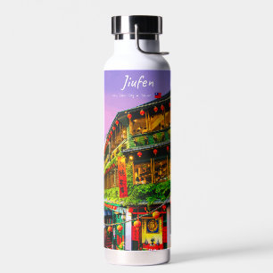Jiufen, Taiwan - Antikes Teehaus Trinkflasche