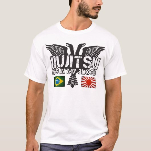 JiuJitsu Brasilien - Japan-Shirt T-Shirt (Vorderseite)