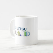 JiuJitsuDad Kaffeetasse (Vorderseite Links)