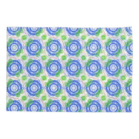 Jiuletta Pattern Pillowcase Kissenbezug (Rückseite)