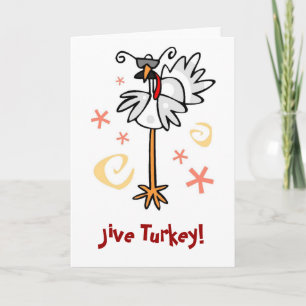 Jive die Türkei Feiertagskarte