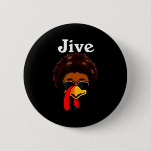 Jive-Erntedankfest-Truthahn-Tag-lustiges-Familienk Button