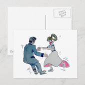 Jive Fun! Schaukeln Postkarte (Vorne/Hinten)