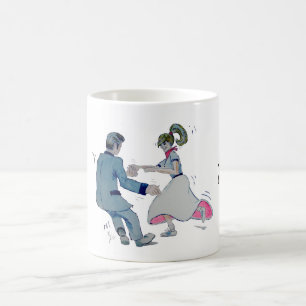 Jive Spaß! schwingen Sie Tanzenrock-and-roll Kaffeetasse