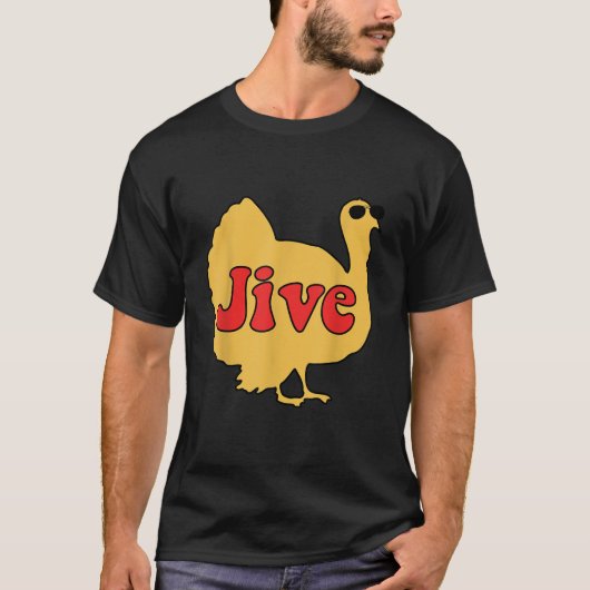 Jive Turkey Face Erntedank Cooles T-Shirt Geschenk (Vorderseite)