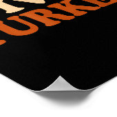 Jive Turkey Funny Thanksgiving  Poster (Ecke)