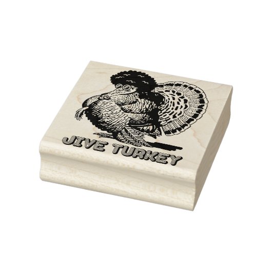 Jive Turkey Rubber Briefmarke Gummistempel (Stempel)