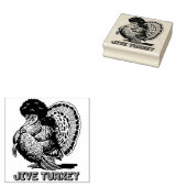 Jive Turkey Rubber Briefmarke Gummistempel (Stempel)