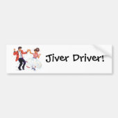 Jiver Driver Classic Rock and Roll Jive Dancing Autoaufkleber (Vorne)