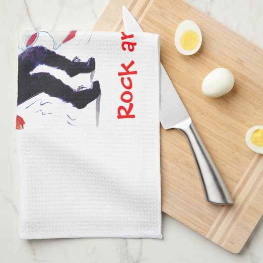 Jivers klassischer Fünfzigerjahre Küchentuch (Viertel Falte)