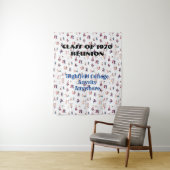 Jiving\Bopping - Text wird bearbeitet Wandteppich (Beispiel)