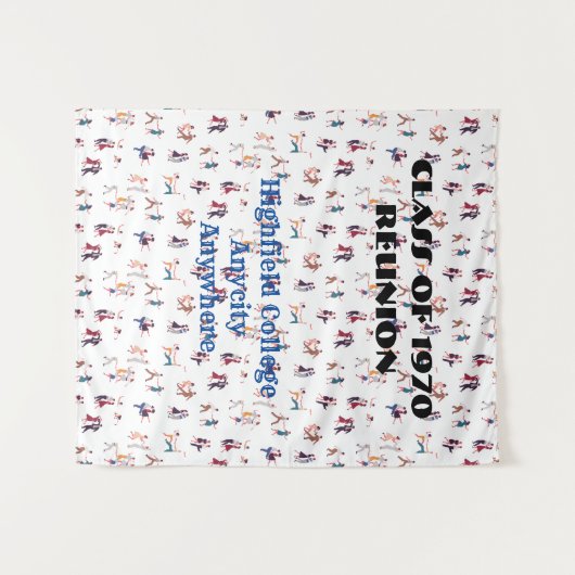 Jiving\Bopping - Text wird bearbeitet Wandteppich (Vorderseite (Horizontal))