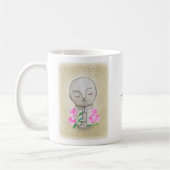 Jizo Art Buddhistische MeditationYoga-Liebhaber In Kaffeetasse (Links)