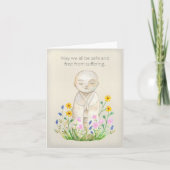 Jizo Buddha Mitgefühl Kindness Beileid wird gut Karte (Vorderseite)