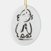 Jizo der Mönch Keramikornament (Rechts)
