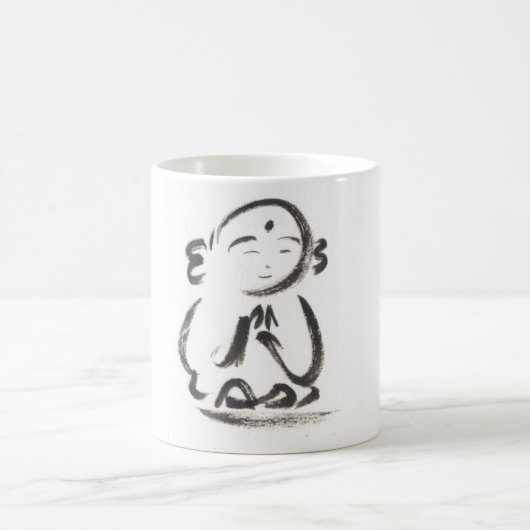 Jizo die Mönch-Tasse Kaffeetasse (Mittel)