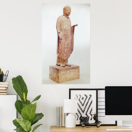 Jizo, Heian-Periode Poster (Heimbüro)