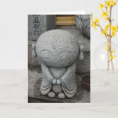 Jizo Karte (Gelbe Blume)