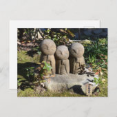 Jizo Statues: Hase Temple, Japan Postkarte (Vorne/Hinten)