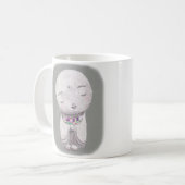 Jizo Tassen-japanische kleine Kaffeetasse (Vorderseite Links)