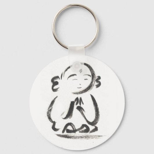Jizo the Monk Keychain Schlüsselanhänger (Vorderseite)