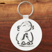 Jizo the Monk Keychain Schlüsselanhänger (Vorderseite)