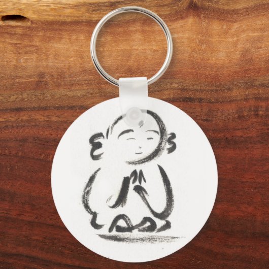 Jizo the Monk Keychain Schlüsselanhänger (Vorderseite)