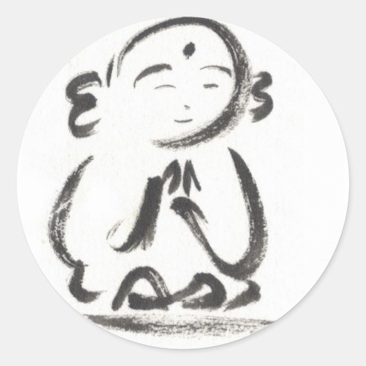 Jizo the Monk Stickers (Vorderseite)