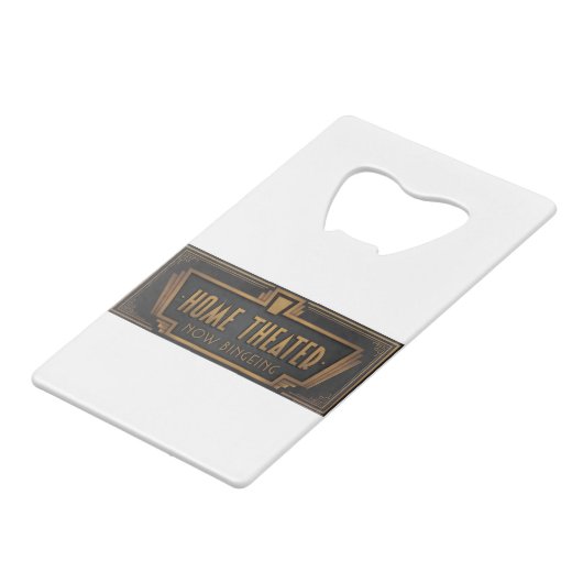 JJ76 Zuhause Theater.tif Geldbeutel Flaschenöffner (Vorderseite Schrägansicht)