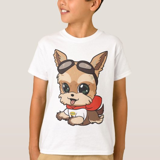 JJ Flying mit Logo auf Back Youth T - Shirt (Vorderseite)