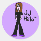 JJ Halo Sticker (Vorderseite)