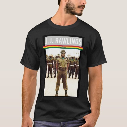 JJ Rawlings Ghana Classic T - Shirt (Vorderseite)