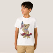 JJ The All American Yorkie T-Shirt (Vorne ganz)