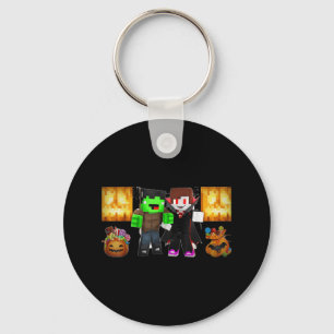 Jj und Mikey! _ Happy Halloween Schlüsselanhänger